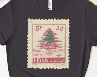 Lebanon Vintage Shirt, Support Lebanon T-shirt, Beirut Map Tee, Lebanese Flag Shirt, Free Palestine Shirt, Lebanese Woman Gift,Activist Gift