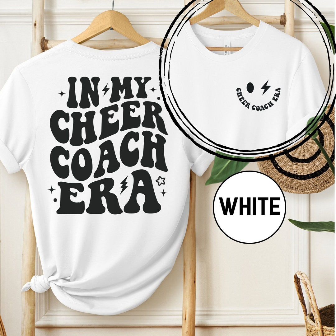 In My Cheer Coach Era Shirt, Cheer Coach Tshirt, Cheerleading Coach