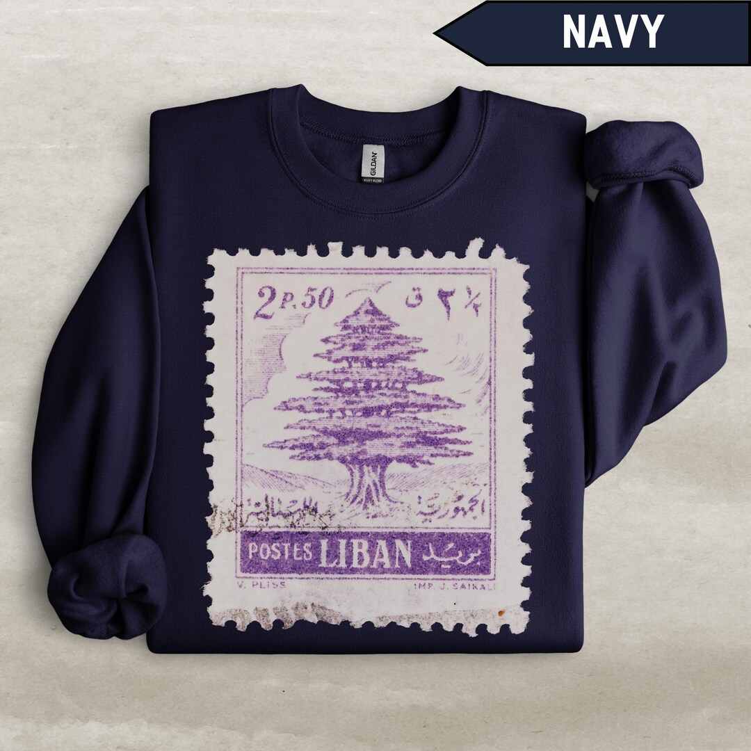 Lebanon Vintage Sweatshirt, Support Lebanon Sweater, Beirut Map