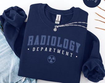 Radiology Department Sweatshirt, Radiology Crewneck, RAD Tech Sweater, Gift for Department, X-ray Technologist Student, CT MRI Tech Gifts
