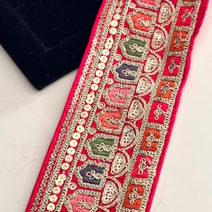 Indian Traditional Zari Sari Border For Bridal Fedtive Partry Lehnga Border Wedding Gown Dupatta Fabric Trim Sewing Saree Border Lace 7cm