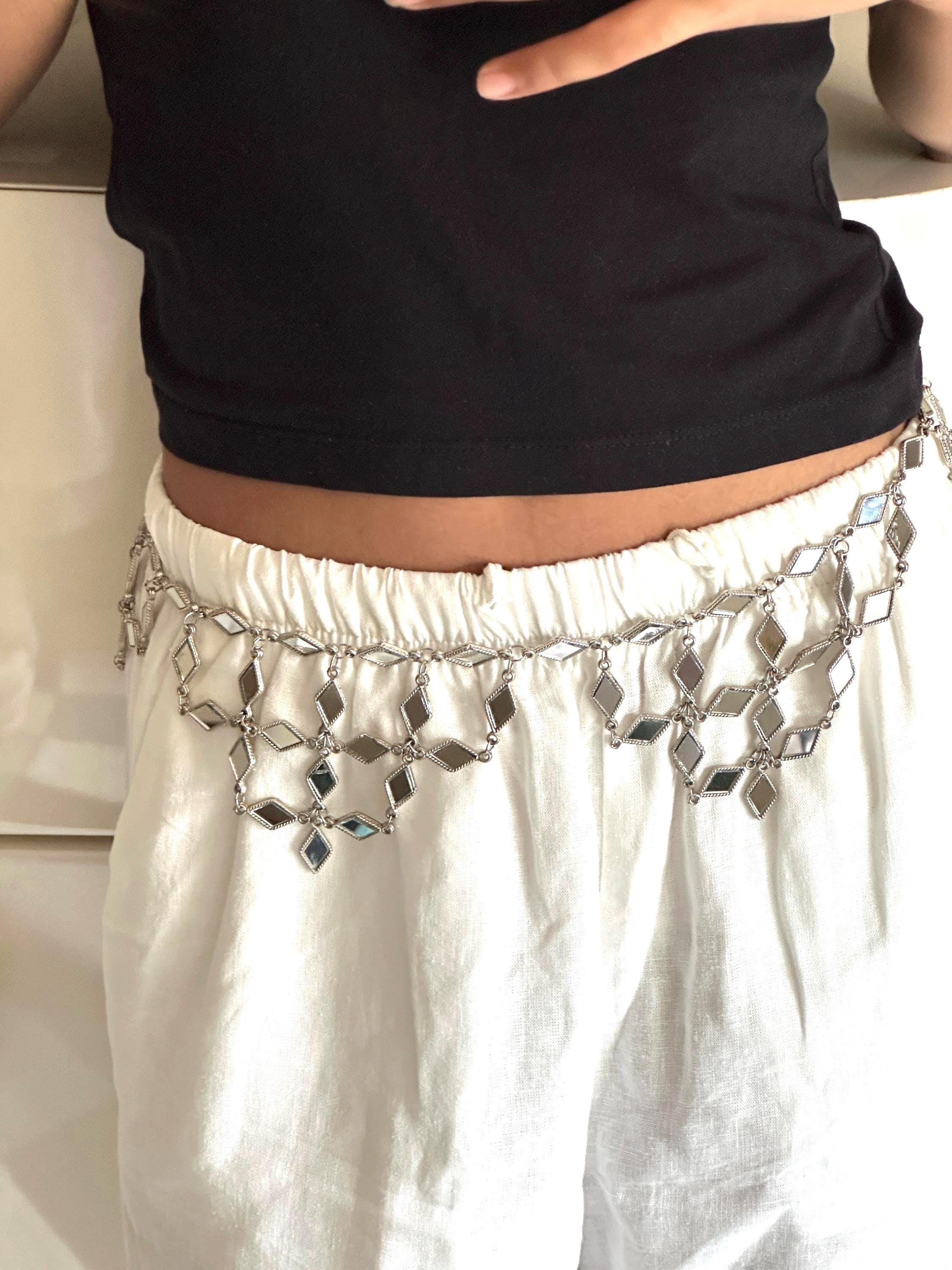 Boho Mirror Festival Belt - Etsy display picture 2