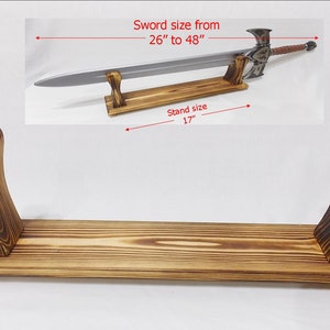 Handcrafted Wooden display stand, rack, holder collectors stand, 2 sizes available SW123