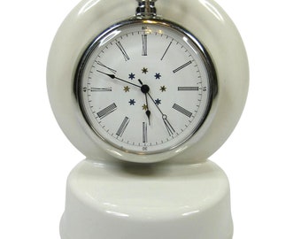 アンティーク真鍮製懐中時計スタンド - 1920年代の椅子デザイン - Etsy