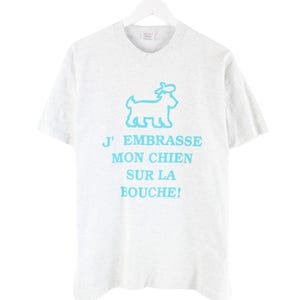 Fruit of the Loom 90s Vintage Single Stitch Print T-Shirt Gray L Men