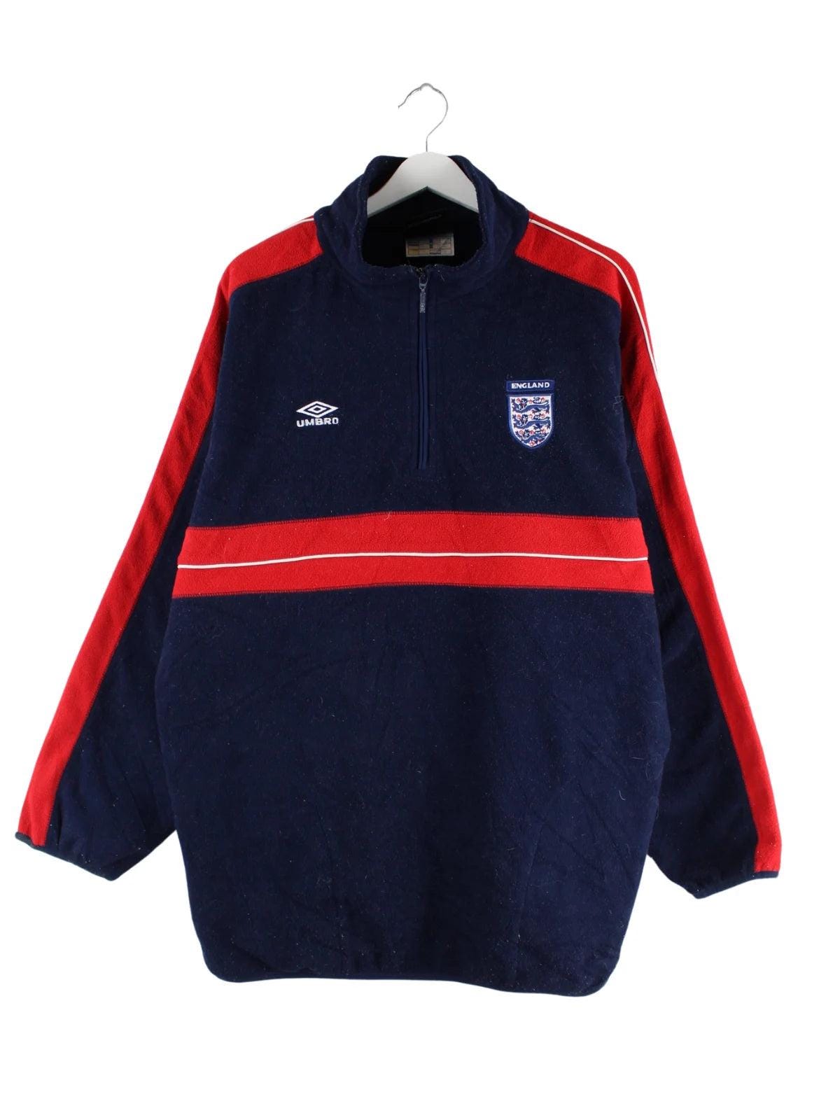 XLARGE×UMBRO HALF ZIP PULLOVER JACKET L Amazon.com: Umbro Girls Pullover Halfzip Jacket, Blue Coral