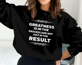 There is Greatness in Small Beginnings Tee - Goal-Setter Tee, Visionary Wear, Start Small Dream Big Tee, Sweatshirt, Hoodie for Achievers.