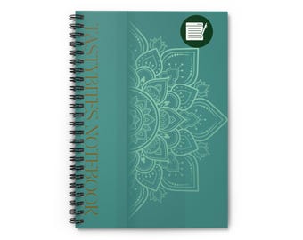 Tastybites Chef Pad Spiral Notebook: Restaurant Order List
