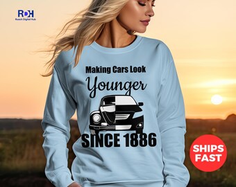 Making Cars Look Younger Hoodie: Funny Mechanic Gift