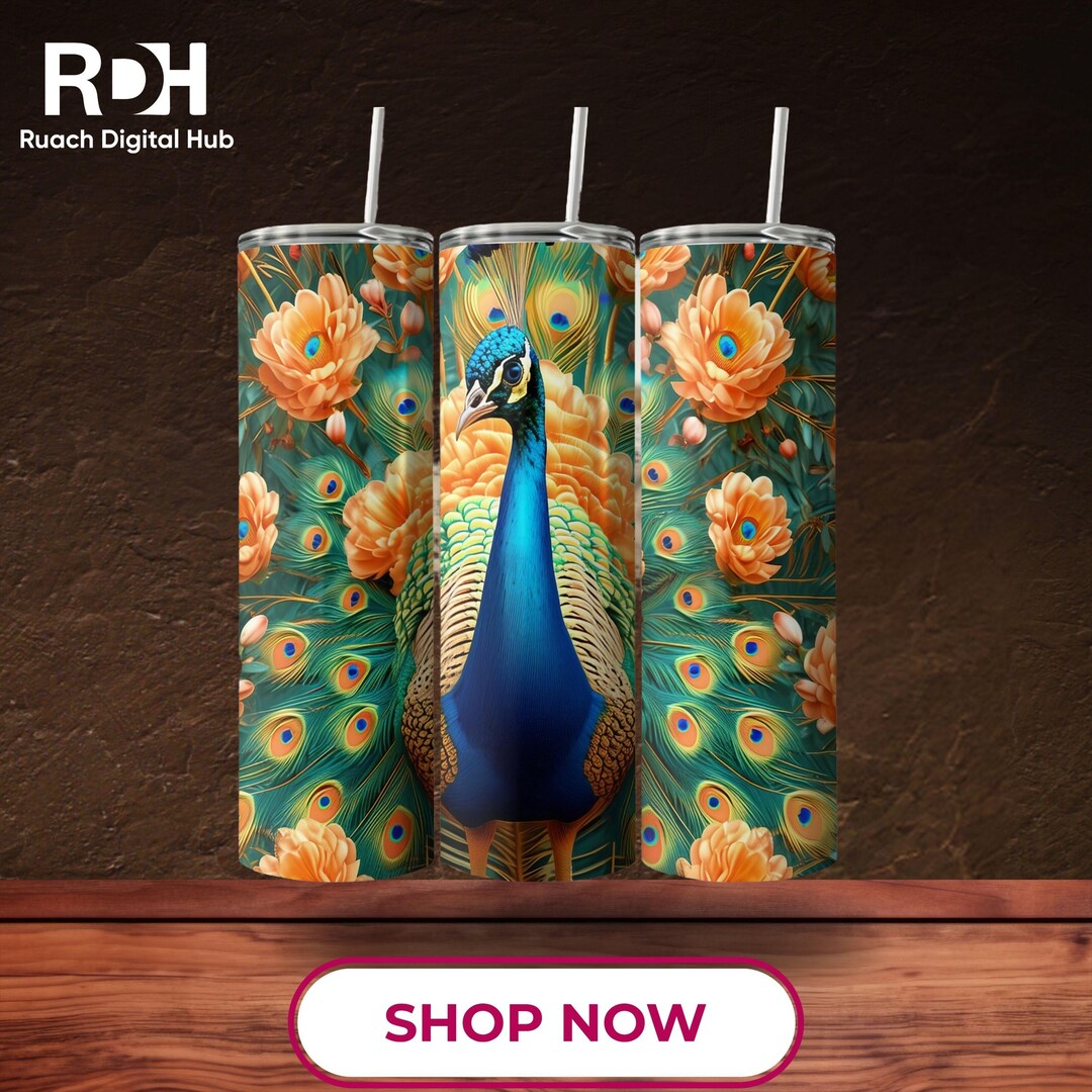 IZY Tumbler - Peacock - 500ml