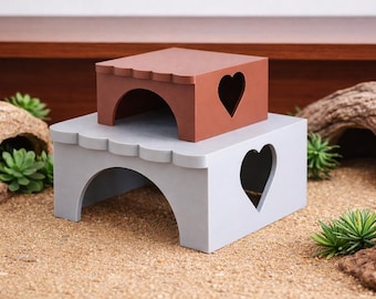 Bearded Dragon Hide – Secure Reptile Cave | Stress-Reducing Enclosure Hide for Geckos, Snakes & Vivarium Enrichment
