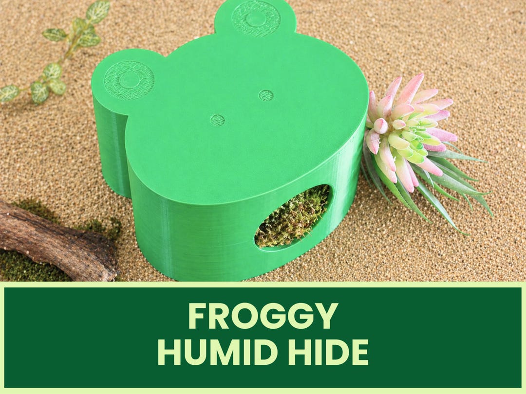 Leopard Gecko Lay Box Humid Hide - Crested, Gargoyle & Frog Hide ...