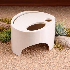 Dinosaur Egg Reptile Hide Cave – Gecko, Snake & Lizard Terrarium Decor – Naturalistic Vivarium Shelter Accessory