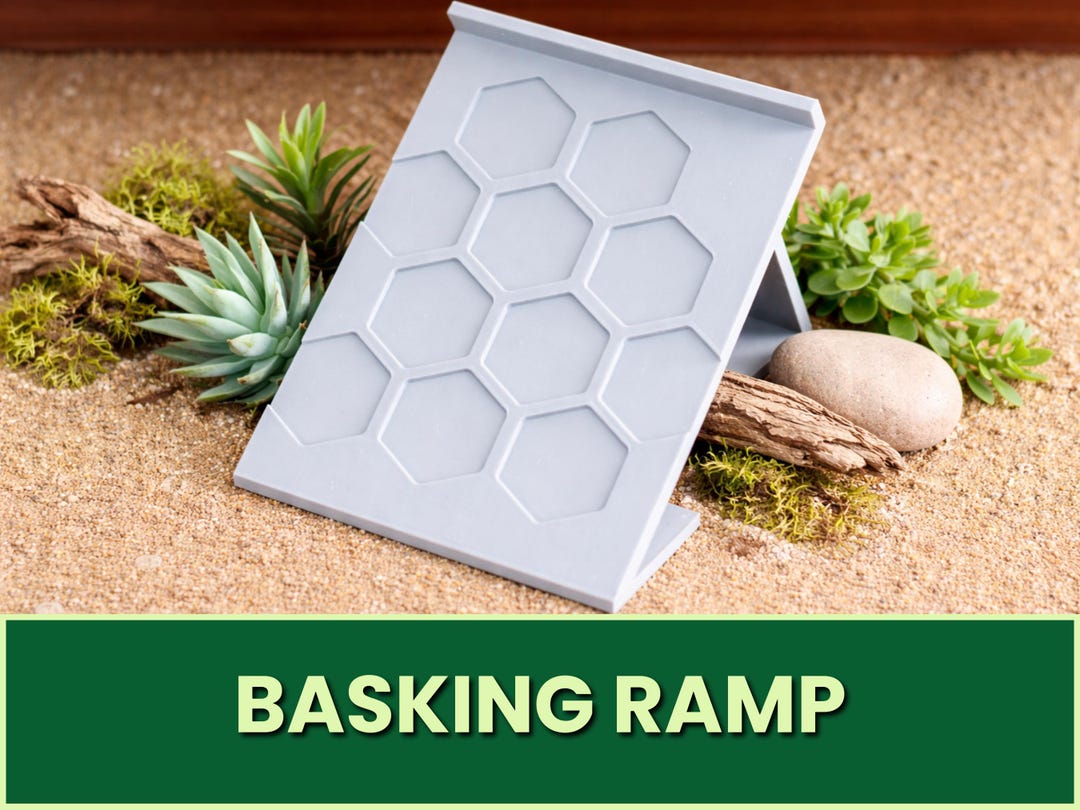 Bearded Dragon Basking Ramp – Reptile Climbing Platform, Lizard Tank ...