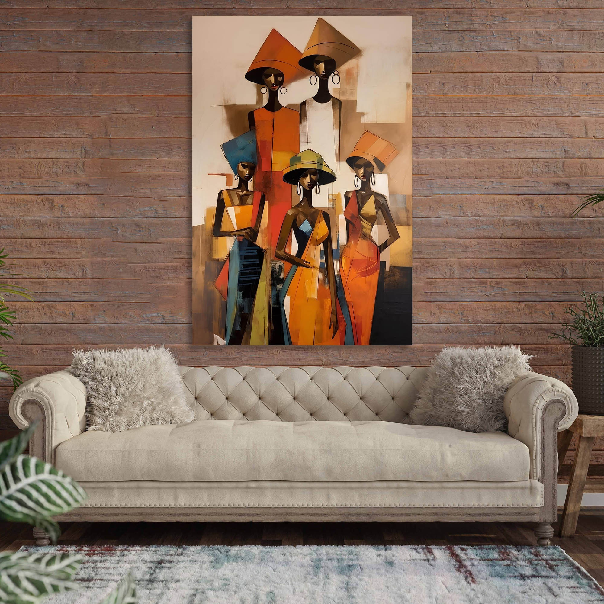 VHMING Abstrakte Leinwand-Wandkunst – Meereslandschaft, 50,8 X 101,6 Cm Für Wohnzimmer, Schlafzimmer, Büro