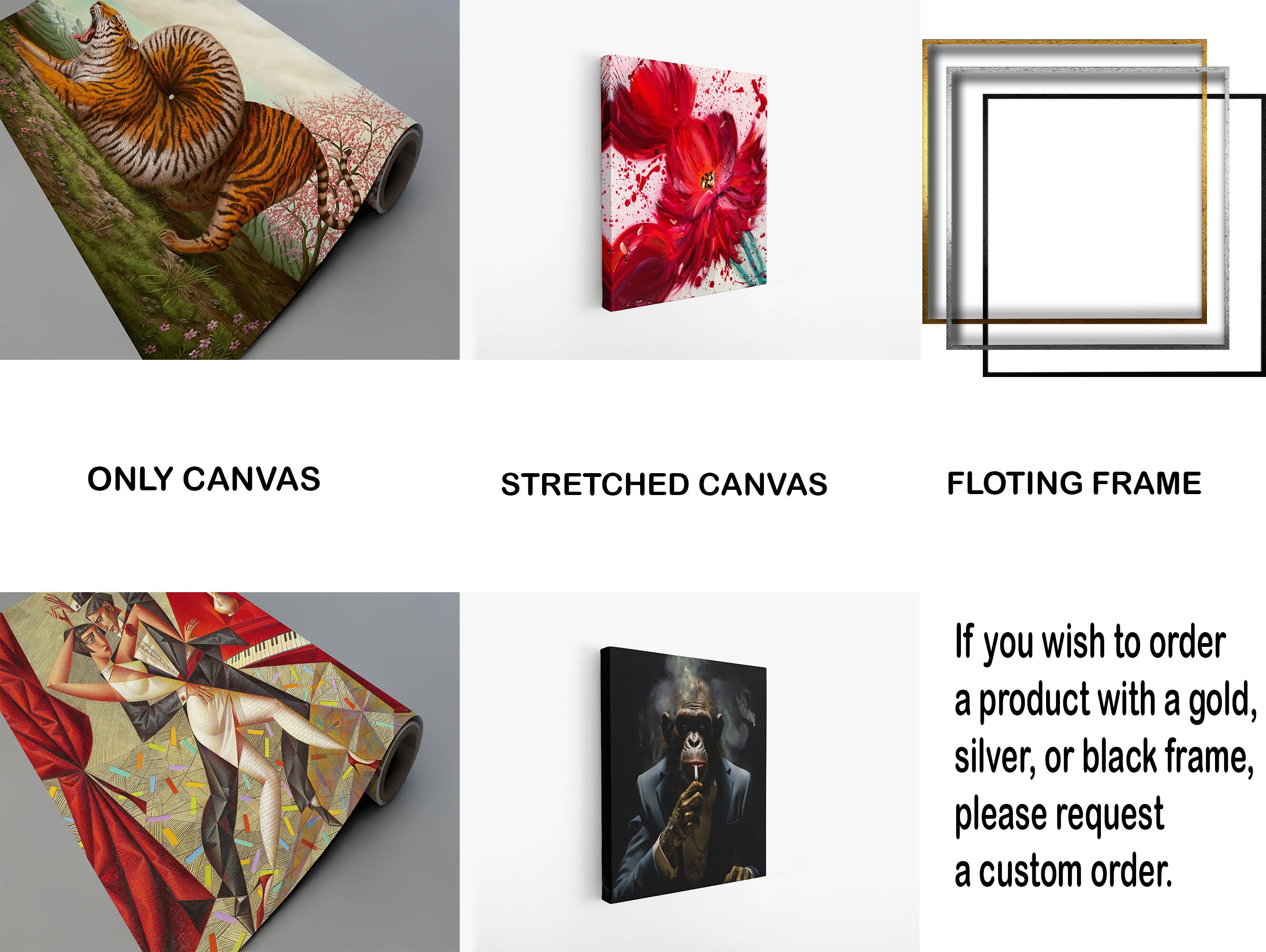 Banksy Fist Graffiti Canvas, Urban Style Contemporary Art, Colorful