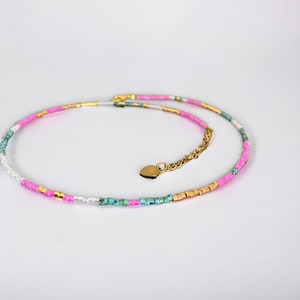 Miyuki choker necklace minimalist necklace for women in Japanese beads