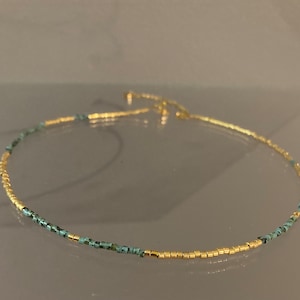 Miyuki choker necklace minimalist necklace for women in Japanese beads