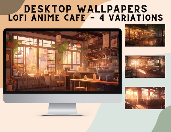 Anime Lo-Fi Girl Studying Chill Vibe 4K wallpaper