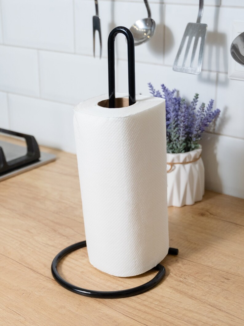 Loftie® Paper Towel Holder, Kitchen Roll Dispenser, Kitchen Accessories for Countertop and Table