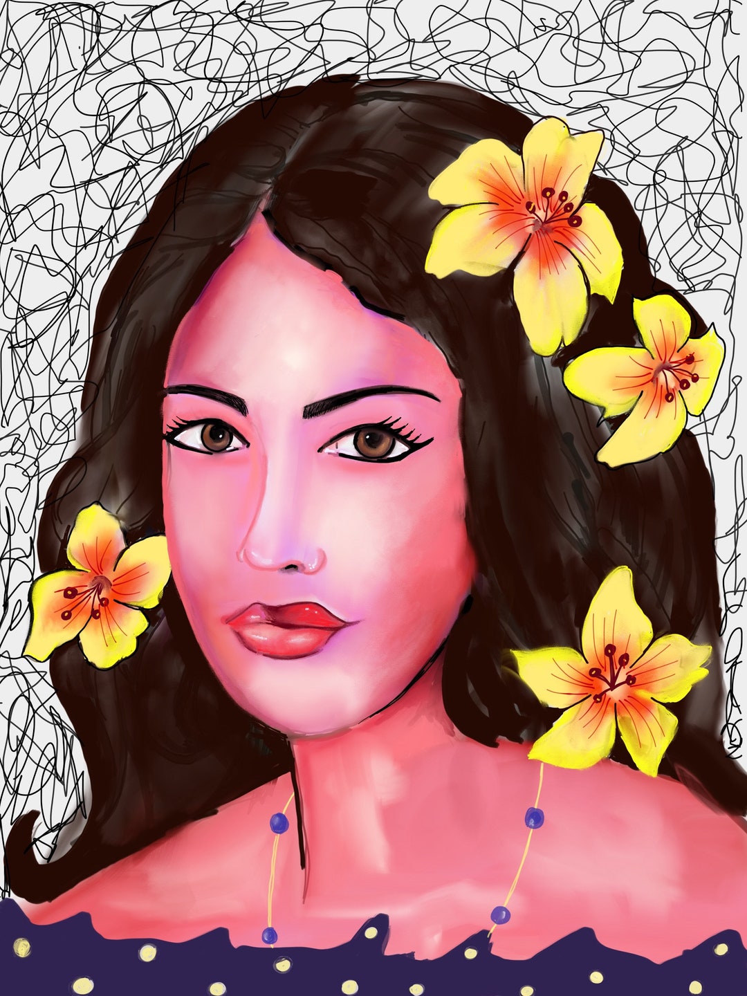 Digital India Flok Art Etsy