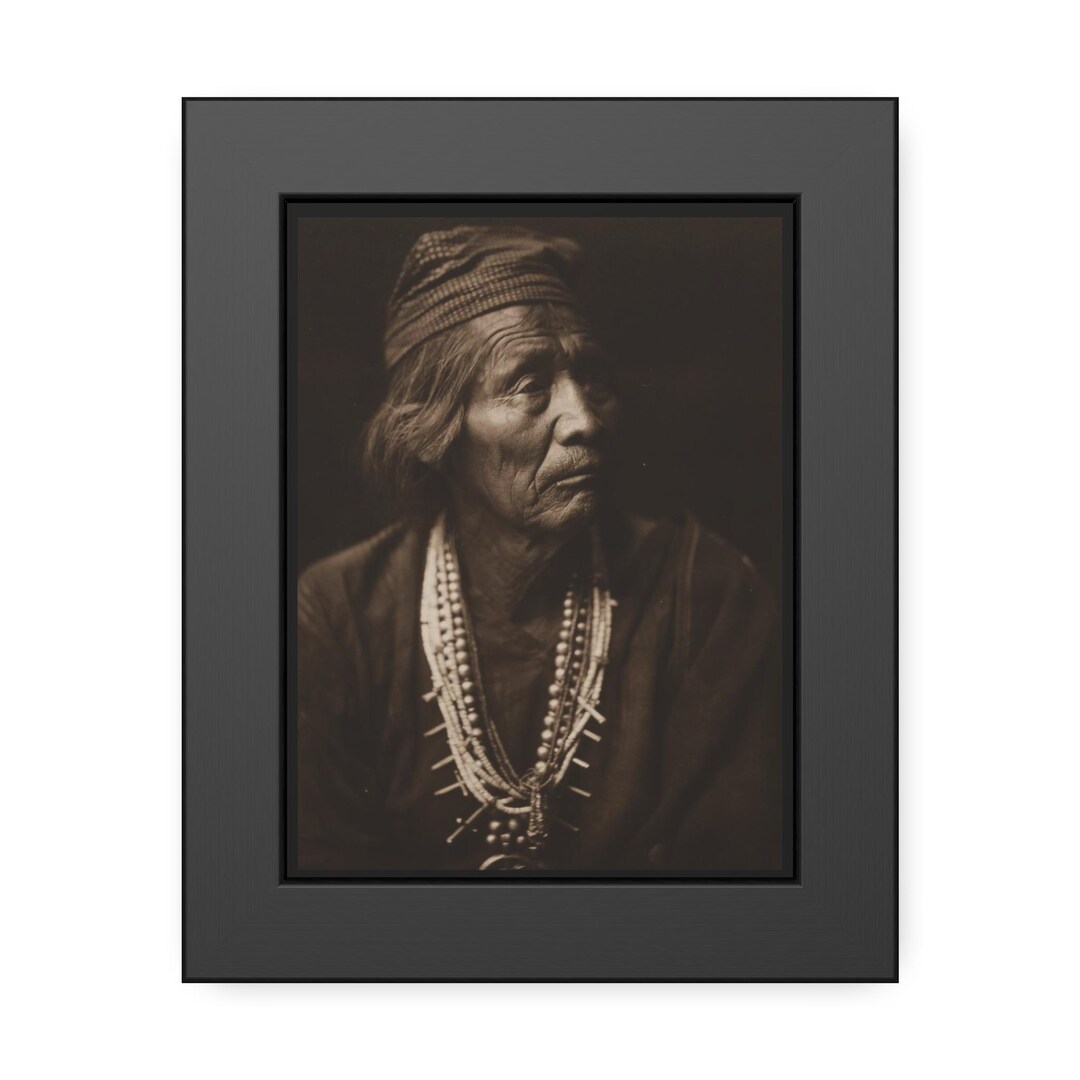 Native American Copy of Early Original 1904 Photograph of A Navajo ...