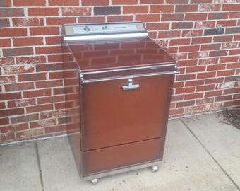 KitchenAide by Hobart Dishwasher - Midcentury Vintage WORKS Burnt Amber LOCAL PICKUP Only!