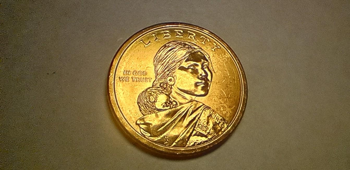 Sacagawea dollar coin - Etsy 日本