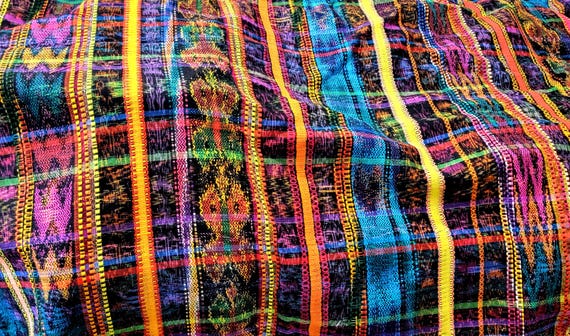 Falda Típica De Guatemala, Colores Muy Vibrantes, Vestido