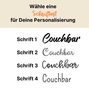 Personalisierte Couchbar | Snackbar | Snackbox | Couchbutler | Sofa-Bar | Geschenke | Weihnachten | Geburtstag | Personalisiertes Geschenk