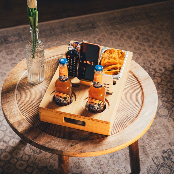 Couch bar | Snack bar | Snack box | Couch Butler | Sofa bar made of 3-layer bamboo