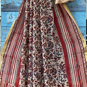 Handmade Cotton Sarong | Block Print Pareo Wrap | Boho Beach Scarf | Lightweight Summer Shawl | Gift for Her | Beach Cover Up Skirt |