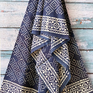 Cotton Sarong, Block Print Sarong, Pareo, Sarong beach wrap, Indian Hand block print Pareo, Sarong for women, Ladies Scarf, Jaipur Print,