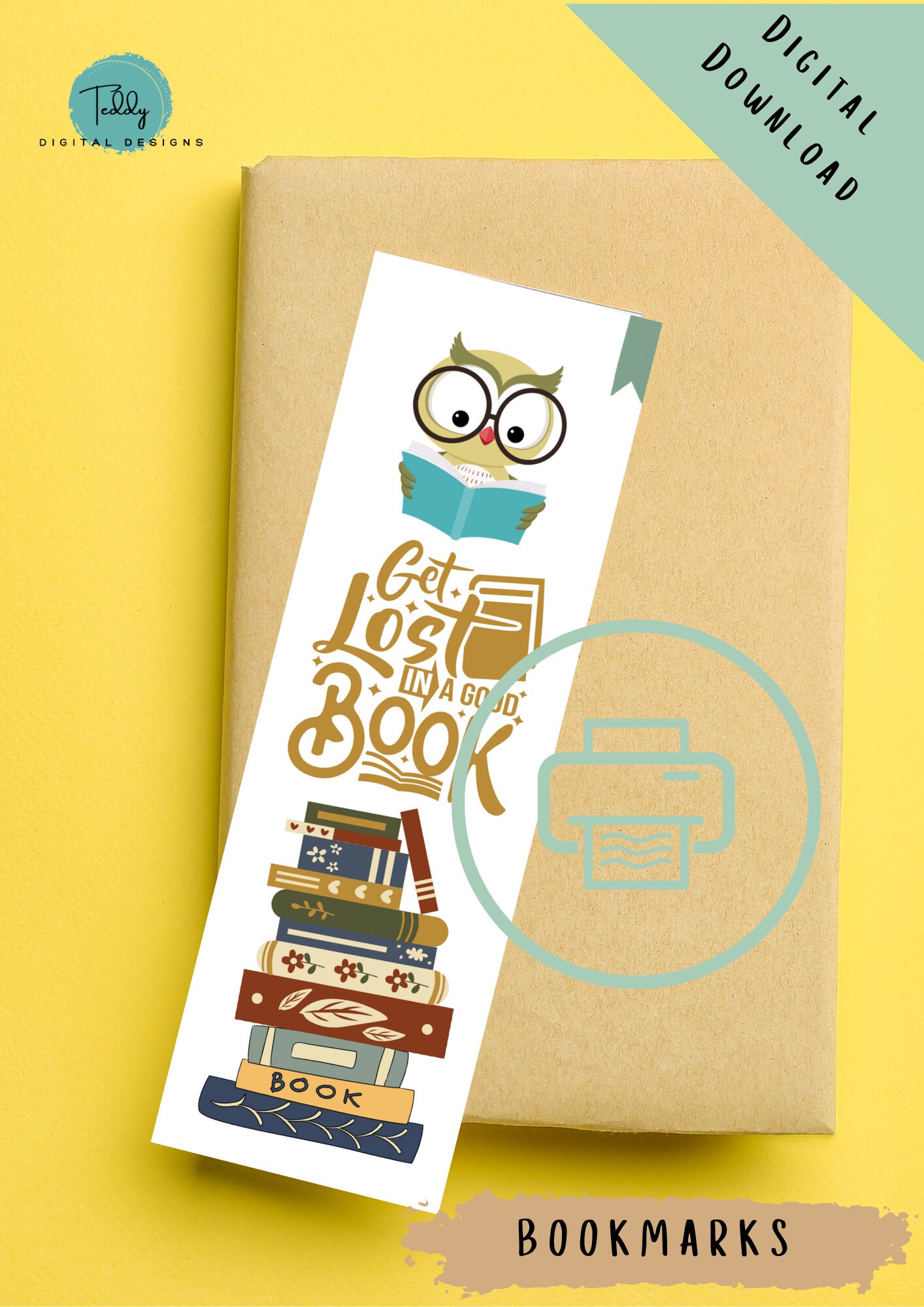 Printable Bookmarks Book Dividers Reading Anniversary Etsy UK
