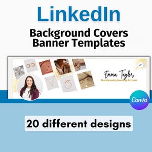 LinkedIn Banner, Linkedin Templates, Linkedin Cover LinkedIn Background Social Media Banner Canva Customizable Professional Header Linked In