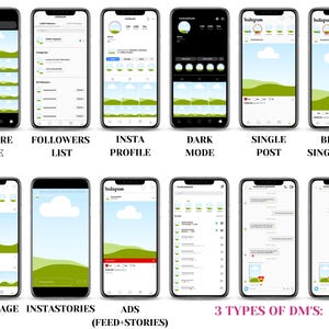 Social Media Mockups Templates Bundle, Facebook Instagram TikTok Canva, Profile Story Reels Ads For, Social Media Marketing, Social Media Manager Template Social Media Mockup Bundle, Editable with Canva, Social Media Mockup Canva Template