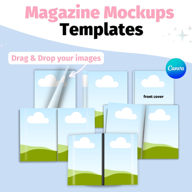 Folded Magazine - Etsy
