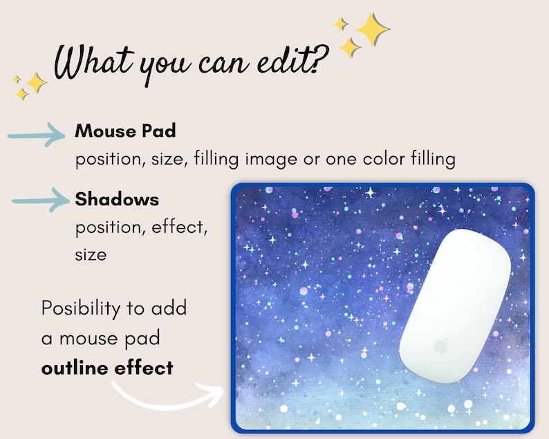 Create your own design with these Mouse Pad Mockups Canva Template, Desktop Mat Canva Frame, Mousepad Sublimation, Custom Desk Mat, Customized Blank Mouse Pad, Large, Round.