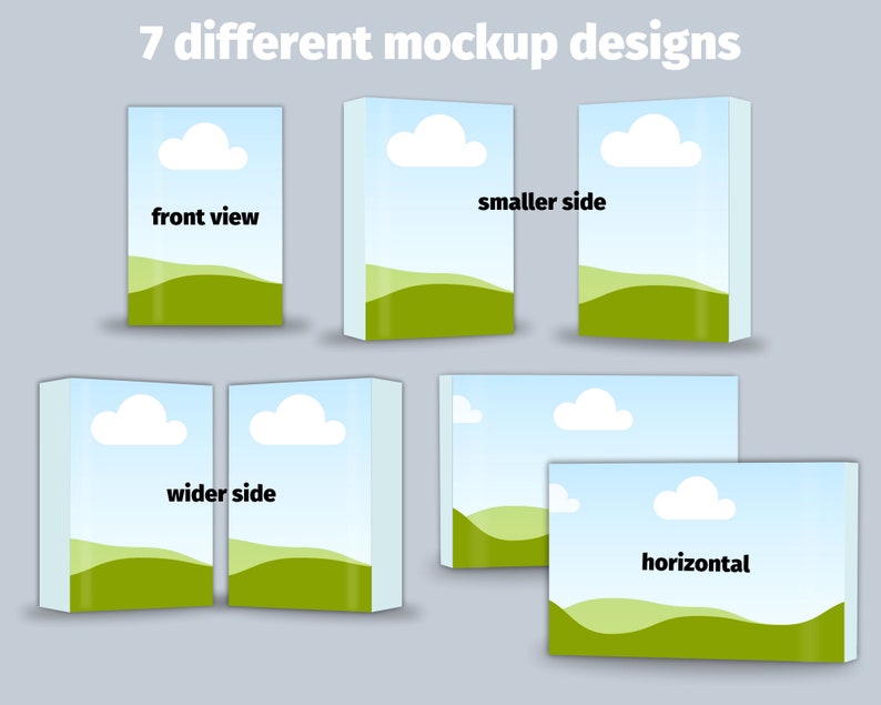 Box Mockup Canva Template Product Box Mockup Display DIY Box Template Box Mockup Canva Template Product Box Mockup Display DIY Box Template