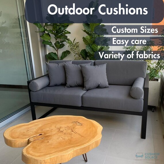 Outdoor Bench Cushion Diy Outdoor Sectional Cushions Pallet Seat