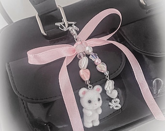 bow bag charm