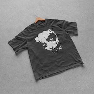 Camiseta Playboi Carti Face Opium Narcisista Hip Hop Rapper Música Concerto Merch - Preto