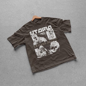 Travis Scott T-Shirt, Utopia Album Graphic Tee, Travis Scott Concert T-Shirt, Hip Hop Music Apparel, Travis Scott Album Utopia Merch