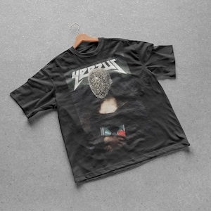 YEEZUS 半袖 Tシャツ ブラック 黒 2XL unofficial Yeezus Black Shirt - Etsy