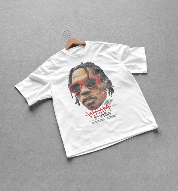 Wham World Tour Lil Baby, Hip Hop Graphic Print T-shirt, Merch T