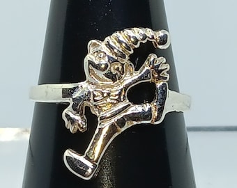 Cheerful Ring with Harlequin Clown | Bring a Smile to your Face