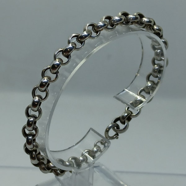 Trendy Silver Jewelry | Jasseron Schakel | Length 220mm