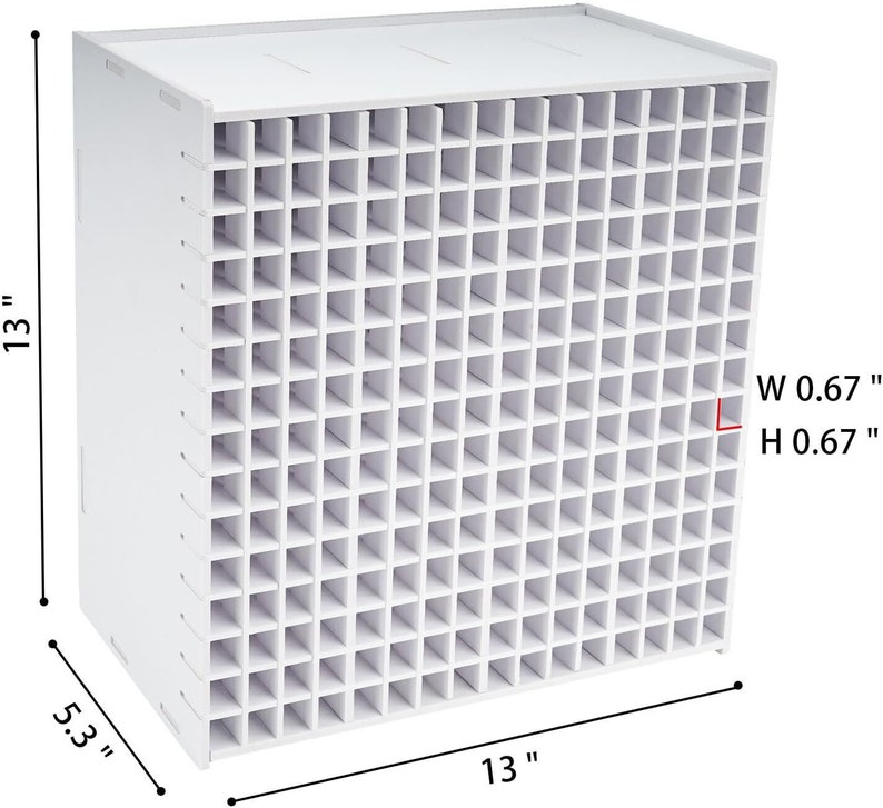 Art Marker Storage Rack for Markers, Watercolour Brushes Pens Color Pencils Organizer Holder for Desk 240 slots