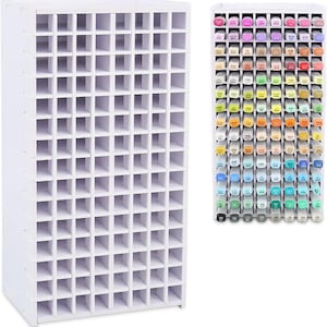 Art Marker Storage Rack for Markers, Watercolour Brushes Pens Color Pencils Organizer Holder for Desk image 1