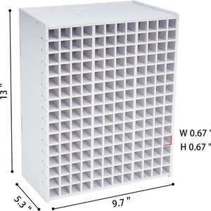 Art Marker Storage Rack for Markers, Watercolour Brushes Pens Color Pencils Organizer Holder for Desk 180 slots